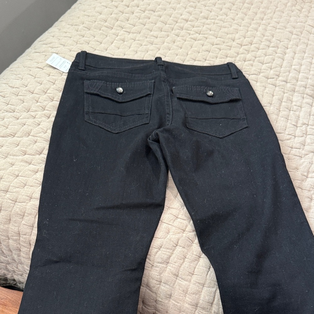 BKE Virgo Black Bootcut Jeans